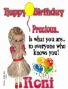 Roni - Birthday - Girl