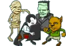 dancing monsters