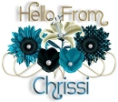 Pretty Blue Flowers - Chrissi