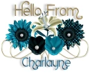 Pretty Blue Flowers - Chrlayne