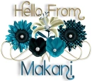Pretty Blue Flowers - Makani