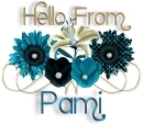 Pretty Blue Flowers - Pami
