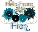 Pretty Blue Flowers - Fran