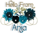 Pretty Blue Flowers - Ania