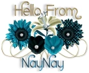 Pretty Blue Flowers - NayNay