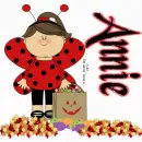 Annie - Lady Bug - Girl - Candy