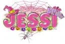 Jessi-Pink halloween spider