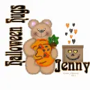 Jenny - Halloween Hugs - Bear - Cute pumpkin