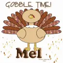 Mel - Turkey - Gobble Time