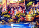 boat painting