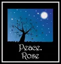 Night Sky - Peace - Rose