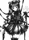 gothic anime girl
