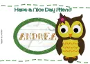 Owl - Andrea