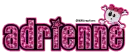 Girly Skull Name -Adrienne-