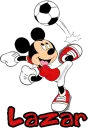 Soccer Mickey Mouse -Lazar-