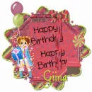 Happy Birthday  Giina