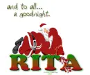 Rita - Sleeping Santa - And To All -