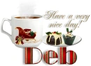 Christmas coffee - Deb