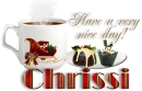 Christmas coffe Chrissi