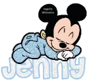 Sleeping Mickey Mouse -Jenny-