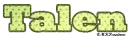 Green Dot Name -Talen-