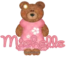 Girl Bear With Pink Shirt -Michelle-