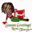 Tonya - Seasons Greetings - Girl - Presents