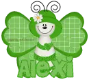 Green Butterfly Cutie -Alexi-