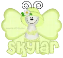 Sage Butterfly -Skylar-