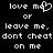 Love Me