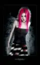 pink haired girl