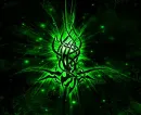 green fire