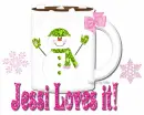 Christamas mug - Jessi
