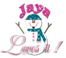 Snowman loves it - Jaya