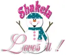 Snowman loves it - Shakela