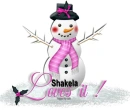Loves it snowman - Shakela