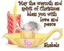 Sleeping Xmas Mouse