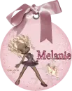 Melanie - Pink Ornament - Ice Skates