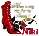 Boot with Bling - Niki