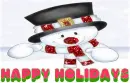 HAPPY HOLIDAYS