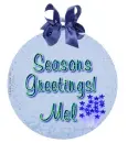 Mel - Seasons Greetings - Ornament