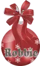 Robbie - Red Ornament