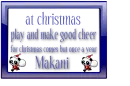 play and good cheer-makani