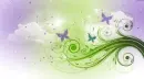 The Purple And Green Nature