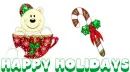 HAPPY HOLIDAYS