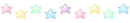 Pastel Rainbow Stars