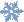 snow flake light blue