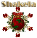 Christmas Ornament - Shakela