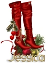 Red Boots - Jessica