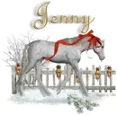 Christmas Horse - Jenny